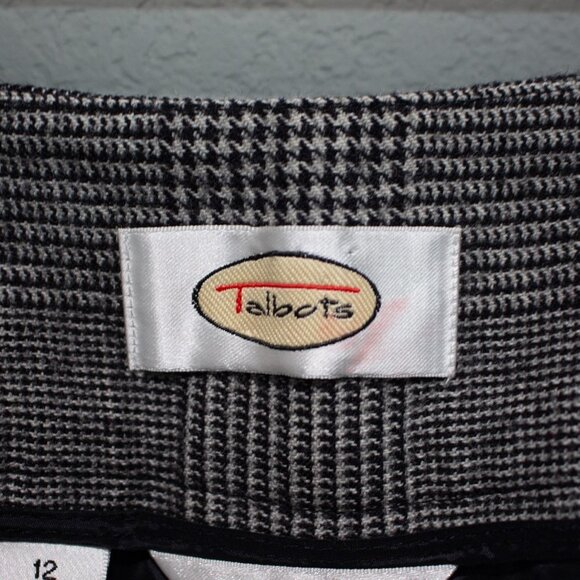 Talbots Patterned Trouser. Size 12 - Picture 4 of 6